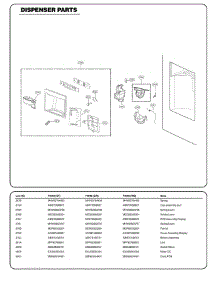 Section 4 parts for Lg Refrigerator 74042 from AppliancePartsPros.com