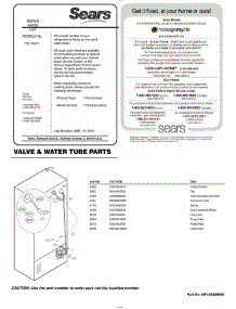 Valve & Water Tube Parts parts for Lg Refrigerator 74077 from AppliancePartsPros.com