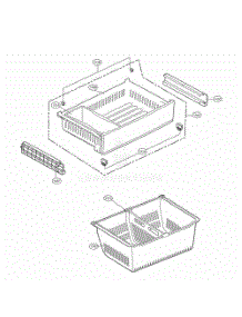Freezer Parts parts for Lg Refrigerator 74147 from AppliancePartsPros.com