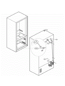 Valve And Water Tube Parts parts for Lg Refrigerator 74147 from AppliancePartsPros.com