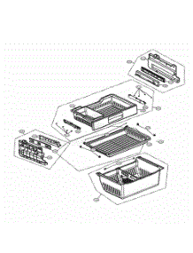 Freezer Parts parts for Lg Refrigerator 74302 from AppliancePartsPros.com