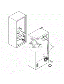 Valve And Water Tube Parts parts for Lg Refrigerator 74302 from AppliancePartsPros.com