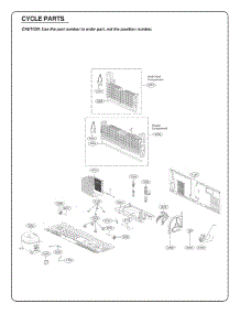 Section 9 parts for Lg Refrigerator 74407 from AppliancePartsPros.com