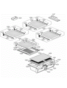 Refrigerator Drawer Parts parts for Lg Refrigerator 75093 from AppliancePartsPros.com