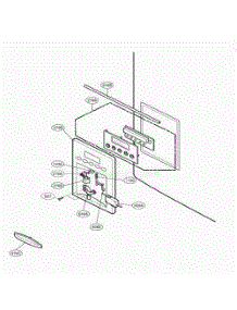 Dispenser Parts parts for Lg Refrigerator 75192 from AppliancePartsPros.com