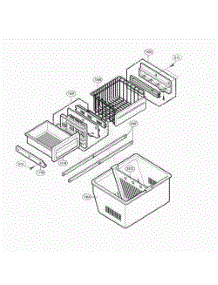 Freezer Parts parts for Lg Refrigerator 75192 from AppliancePartsPros.com