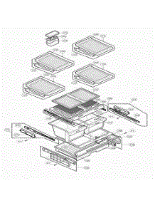 Refrigerator Parts parts for Lg Refrigerator 75192 from AppliancePartsPros.com