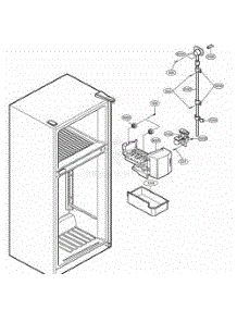Ice Maker Parts 1 parts for Lg Refrigerator 75252 from AppliancePartsPros.com