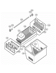 Freezer Parts parts for Lg Refrigerator 77193 from AppliancePartsPros.com