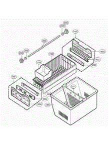 Freezer Parts parts for Lg Refrigerator 77549 from AppliancePartsPros.com