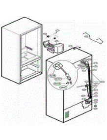 Ice Maker Parts parts for Lg Refrigerator 77552 from AppliancePartsPros.com
