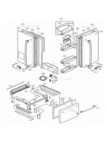 Door Parts parts for Lg Refrigerator 77564 from AppliancePartsPros.com