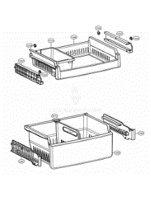 Freezer Parts parts for Lg Refrigerator 78024 from AppliancePartsPros.com