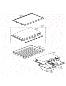 Refrigerator Parts parts for Lg Refrigerator 78032 from AppliancePartsPros.com