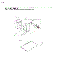 Freezer Parts parts for Lg Refrigerator 78033 from AppliancePartsPros.com
