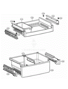 Freezer Parts parts for Lg Refrigerator 78049 from AppliancePartsPros.com