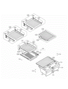 Refrigerator Parts parts for Lg Refrigerator 78274 from AppliancePartsPros.com