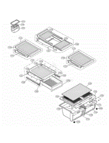 Refrigerator Parts parts for Lg Refrigerator 78306 from AppliancePartsPros.com
