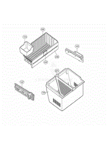 Freezer Parts parts for Lg Refrigerator 78342 from AppliancePartsPros.com