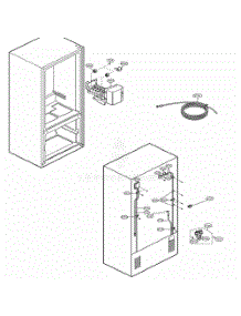 Water And Ice Maker Parts parts for Lg Refrigerator 78342 from AppliancePartsPros.com