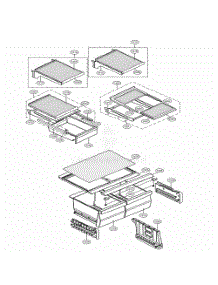 Refrigerator Parts parts for Lg Refrigerator 78344 from AppliancePartsPros.com