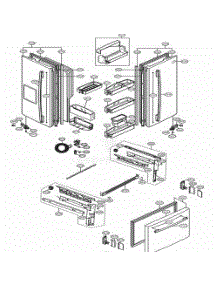 Door Parts parts for Lg Refrigerator 78403 from AppliancePartsPros.com