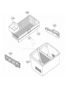 Freezer Parts parts for Lg Refrigerator 78412 from AppliancePartsPros.com
