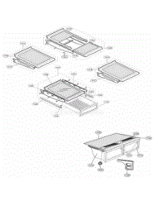 Refrigerator Parts parts for Lg Refrigerator 78412 from AppliancePartsPros.com
