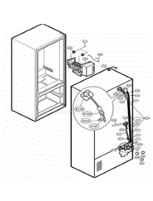 Ice Maker Parts parts for Lg Refrigerator 78543 from AppliancePartsPros.com
