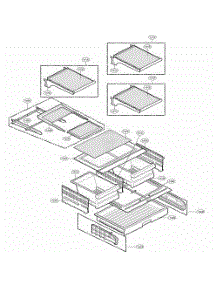 Refrigerator Parts parts for Lg Refrigerator 78543 from AppliancePartsPros.com
