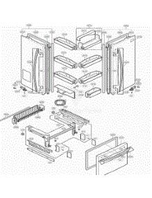 Door Parts parts for Lg Refrigerator 78546 from AppliancePartsPros.com