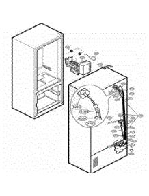 Ice Maker Parts parts for Lg Refrigerator 78546 from AppliancePartsPros.com