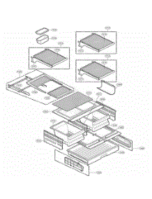 Refrigerator Parts parts for Lg Refrigerator 78546 from AppliancePartsPros.com