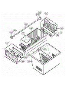 Freezer Parts parts for Lg Refrigerator 78549 from AppliancePartsPros.com