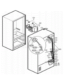 Ice Maker Parts parts for Lg Refrigerator 78552 from AppliancePartsPros.com