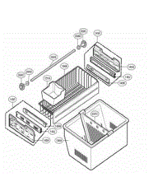 Freezer Parts parts for Lg Refrigerator 78554 from AppliancePartsPros.com