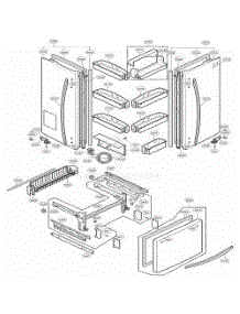 Door Parts parts for Lg Refrigerator 78556 from AppliancePartsPros.com