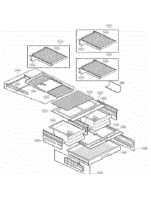 Refrigerator Parts parts for Lg Refrigerator 78559 from AppliancePartsPros.com