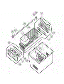 Freezer Parts parts for Lg Refrigerator 78723 from AppliancePartsPros.com
