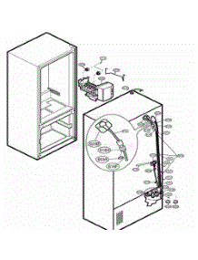 Ice Maker Parts parts for Lg Refrigerator 78723 from AppliancePartsPros.com