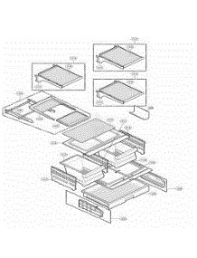 Refrigerator Parts parts for Lg Refrigerator 78723 from AppliancePartsPros.com