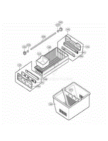 Freezer Parts parts for Lg Refrigerator 78754 from AppliancePartsPros.com
