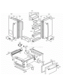 Door Parts parts for Lg Refrigerator 78763 from AppliancePartsPros.com