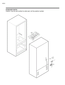 Section 5 parts for Lg Refrigerator 79023 from AppliancePartsPros.com