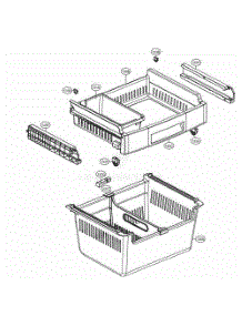 Freezer Parts parts for Lg Refrigerator 79029 from AppliancePartsPros.com