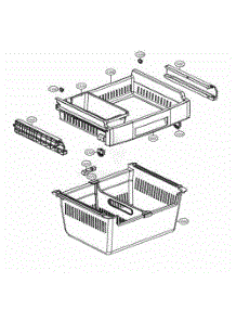 Freezer Parts parts for Lg Refrigerator 79044 from AppliancePartsPros.com