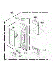 Controller Parts parts for Lg Range 79159 from AppliancePartsPros.com