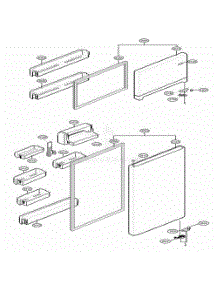 Door Parts parts for Lg Refrigerator 79293 from AppliancePartsPros.com