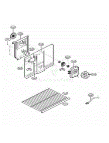 Freezer Parts parts for Lg Refrigerator 79293 from AppliancePartsPros.com