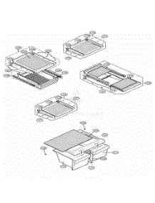 Refrigerator Parts parts for Lg Refrigerator 79293 from AppliancePartsPros.com